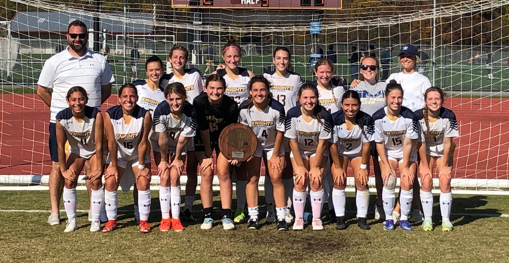 Late Goal Lifts CCBC Essex Women's Soccer to Region 20 DII Crown