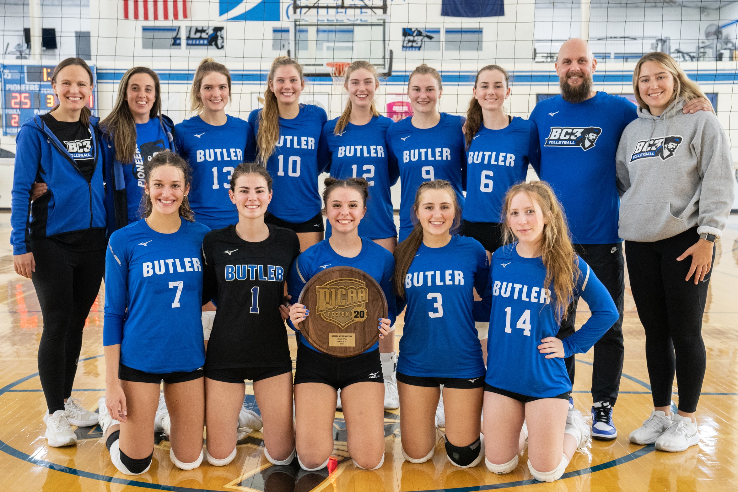 Butler County Community College Wins Division III Volleyball Championship
