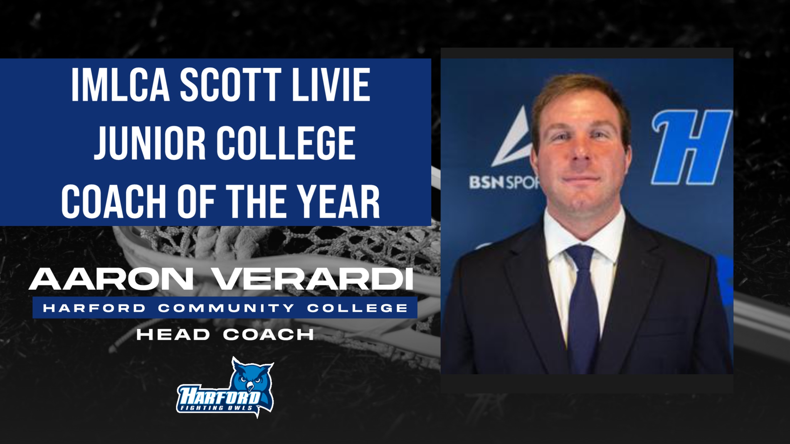 Harford's Verardi earns Men's Lacrosse Coach of the Year Honors