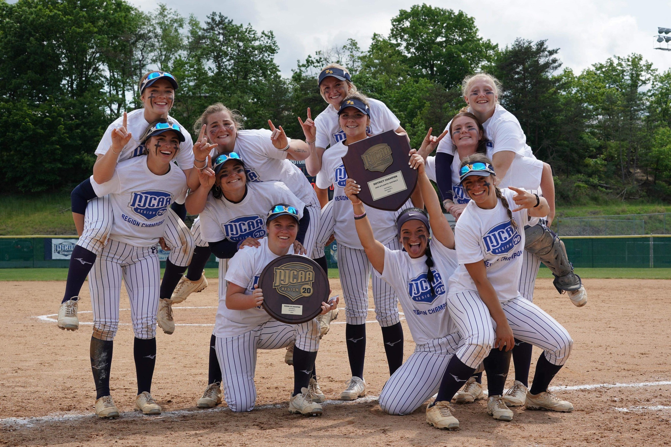 Potomac State Completes Four-Peat as D2 Softball Champs