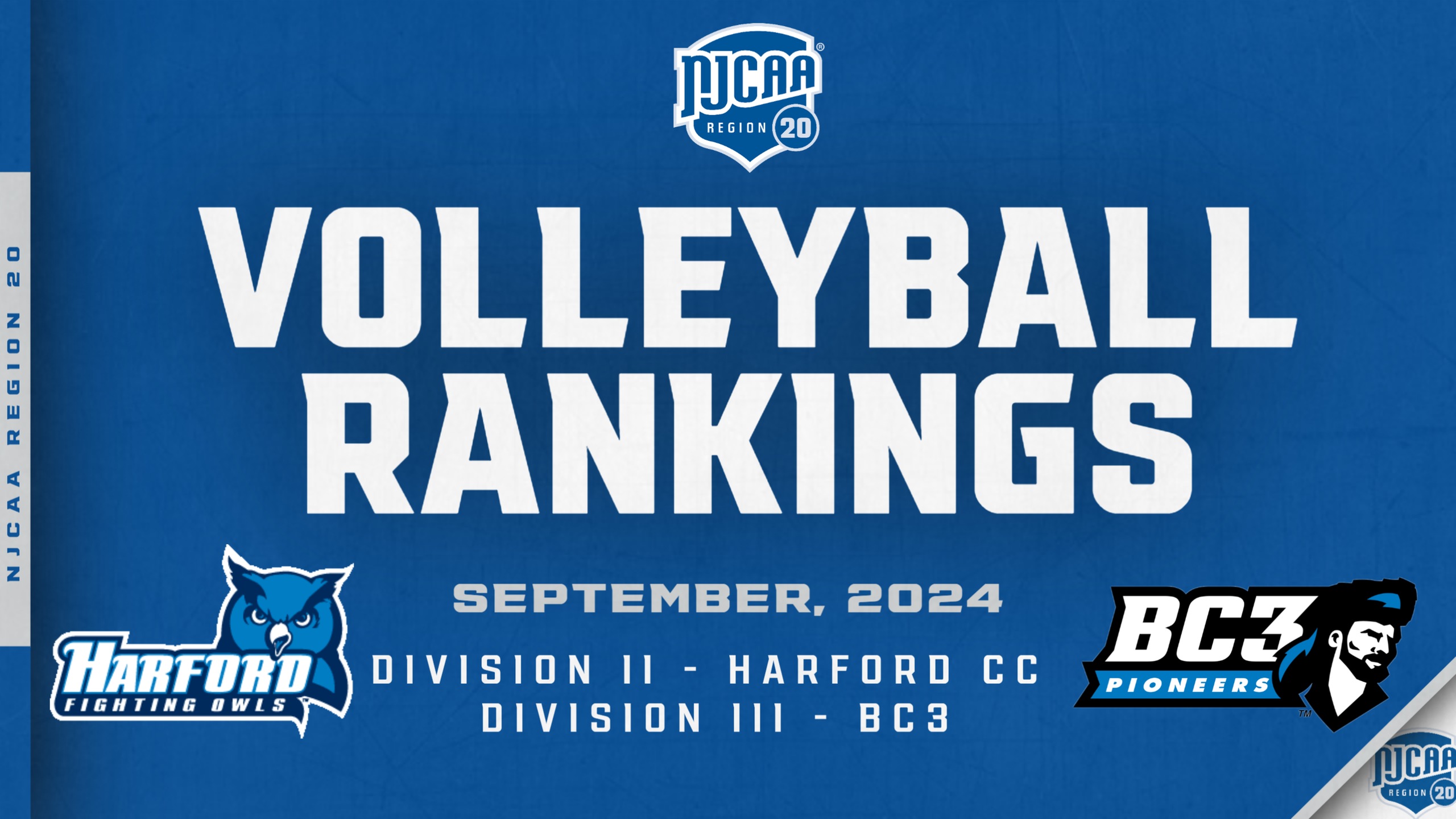 Two Volleyball Programs Earn NJCAA Rankings